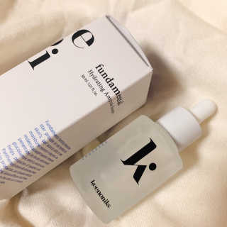 키노닉스 펀더멘탈 하이드레이팅 앰플 부스터 — 5점을 준 리뷰어가 2019년 3월 올린 사용 사진