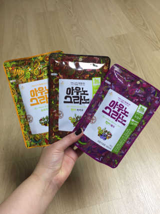 아우노그라노 오리지날, 진짜 베리, 진짜 카카오 — 5점을 준 리뷰어가 2018년 1월 올린 사용 사진