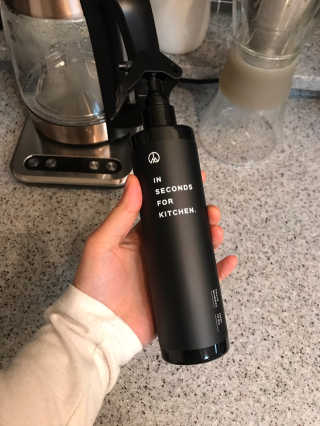 PEACE MOMENT 피스모먼트 인세컨즈포키친 320mL 천연살균소독제 — 4.5점을 준 리뷰어가 2019년 2월 올린 사용 사진