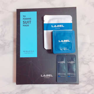 레이블옴므-labelhomme 레이블옴므 티유 마린 슈트 마스크팩(5EA) — 4.67점을 준 리뷰어가 2018년 1월 올린 사용 사진