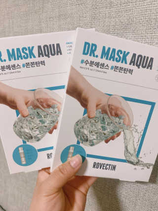로벡틴 닥터 마스크 아쿠아 — 4점을 준 리뷰어가 2020년 3월 올린 사용 사진