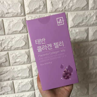 네츄럴굿띵스 태반 콜라겐 젤리 15포 — 4점을 준 리뷰어가 2019년 6월 올린 사용 사진