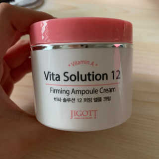 지고트 비타솔루션12 퍼밍 앰플 크림 100ml — 3.5점을 준 리뷰어가 2019년 7월 올린 사용 사진