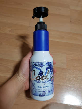쿨 샴푸 바디워시 아스산타 기린화장품 500ml — 4점을 준 리뷰어가 2018년 4월 올린 사용 사진