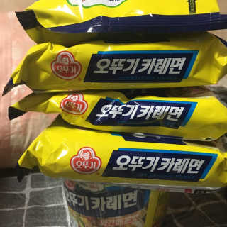 오뚜기카레면 2차 모집 — 4점을 준 리뷰어가 2019년 2월 올린 사용 사진