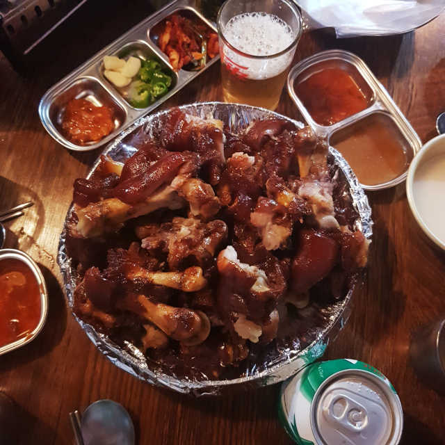 임창정의 모서리족발 족발 小 + 음료 set 리뷰 사진