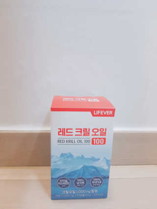 라이프에버 레드크릴오일 100 — 3점을 준 리뷰어가 2019년 3월 올린 사용 사진