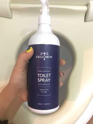 셀로몬 토일렛 스프레이 500ml — 4.33점을 준 리뷰어가 2018년 5월 올린 사용 사진