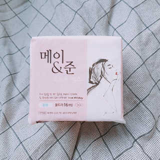 메이앤준 소프트맥스 생리대 — 5점을 준 리뷰어가 2019년 4월 올린 사용 사진