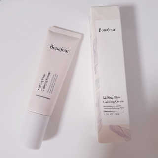 보나쥬르 멜팅 글로우 카밍 크림 50ml — 4.5점을 준 리뷰어가 2020년 1월 올린 사용 사진