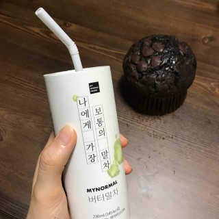 마이노멀 버터말차 - 방탄말차 6개입 — 3점을 준 리뷰어가 2019년 8월 올린 사용 사진