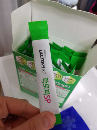 유산균하우스 [프로바이오닉]락토피SP 스틱 — 5점을 준 리뷰어가 2019년 2월 올린 사용 사진