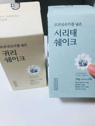 착한습관 귀리쉐이크와 서리태쉐이크 — 5점을 준 리뷰어가 2018년 8월 올린 사용 사진
