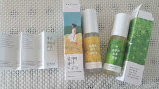 르플랑 제주 패브릭 퍼퓸 60ml 8종 — 5점을 준 리뷰어가 2018년 10월 올린 사용 사진