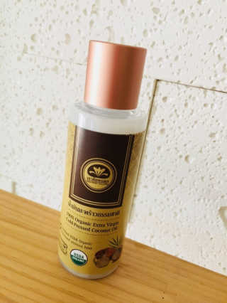 카오코탈라이푸 카오코 오가닉 버진 코코넛오일 100ml／바르는오일 — 1점을 준 리뷰어가 2018년 4월 올린 사용 사진