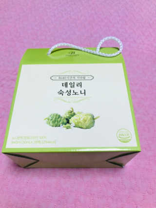 [바로푸드] 데일리 숙성노니원액 30ml x 28팩_1박스 — 5점을 준 리뷰어가 2019년 6월 올린 사용 사진
