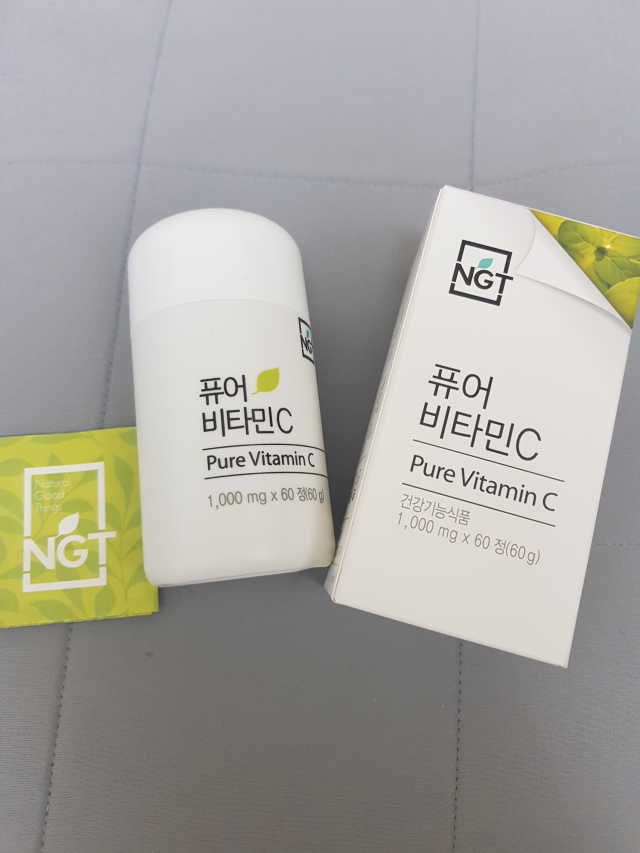 퓨어 비타민C 30일분 리뷰 사진