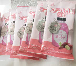 보나쉬슬림 고구마라떼 6pc+보틀 — 5점을 준 리뷰어가 2019년 6월 올린 사용 사진