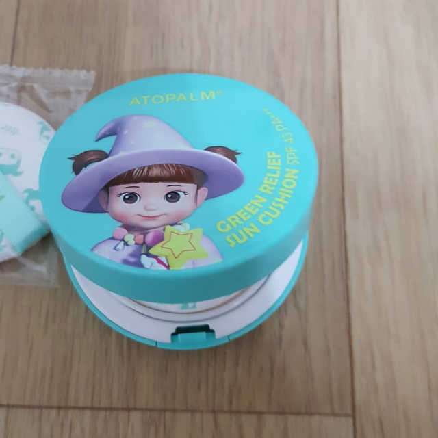 아토팜 그린 릴리프 선쿠션 SPF50 +PA++++ 리뷰 사진