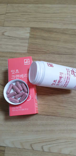 네츄럴굿띵스 잇츠 크랜베리 1병 30일분 — 5점을 준 리뷰어가 2019년 10월 올린 사용 사진