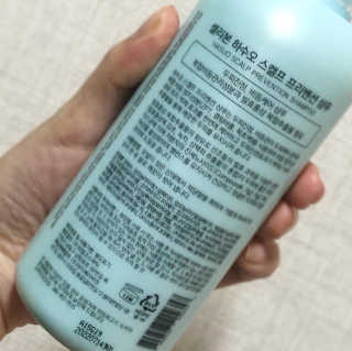 셀리본 하수오 내츄럴 프리벤션 탈모관리 샴푸 300ml — 3.5점을 준 리뷰어가 2019년 11월 올린 사용 사진