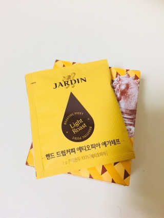 (주)쟈뎅 쟈뎅 핸드 드립커피 3종 — 5점을 준 리뷰어가 2018년 3월 올린 사용 사진