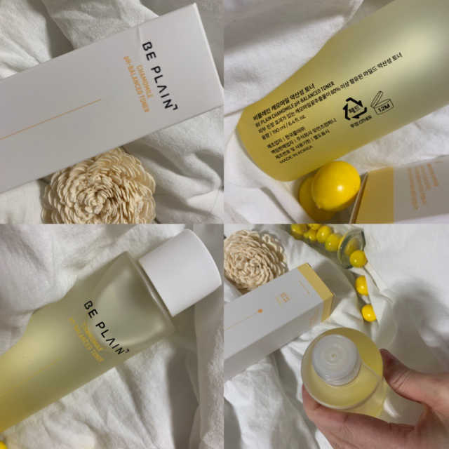 캐모마일 약산성 토너 리뷰 사진