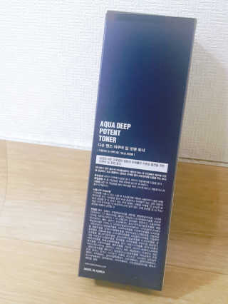 다슈코리아 다슈 맨즈 아쿠아 딥 포텐 토너 153ml — 5점을 준 리뷰어가 2019년 7월 올린 사용 사진