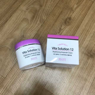 지고트 비타솔루션12 브라이트닝 앰플 크림 100ml — 4점을 준 리뷰어가 2019년 6월 올린 사용 사진