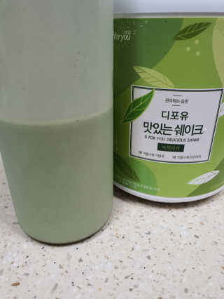 슬림라운지 디포유 맛있는 쉐이크 5가지맛 — 5점을 준 리뷰어가 2020년 2월 올린 사용 사진