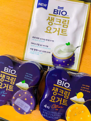 [매일 바이오] 생크림요거트 플레인 12개 + 유자 12개 — 5점을 준 리뷰어가 2019년 6월 올린 사용 사진