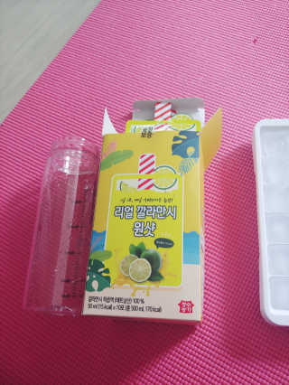 장수농가 리얼깔라만시 원샷 50ml 10팩+보틀 — 5점을 준 리뷰어가 2019년 5월 올린 사용 사진