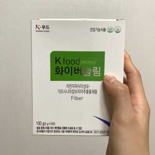두루원 똥기사의 Kfood 화이버슬림 — 3.33점을 준 리뷰어가 2018년 7월 올린 사용 사진