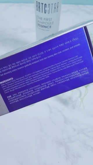 비알티씨 더 퍼스트 앰플 에센스 — 3점을 준 리뷰어가 2019년 3월 올린 사용 사진