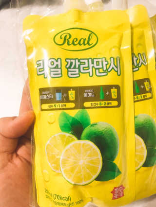 장수농가 리얼깔라만시 — 4.67점을 준 리뷰어가 2018년 6월 올린 사용 사진