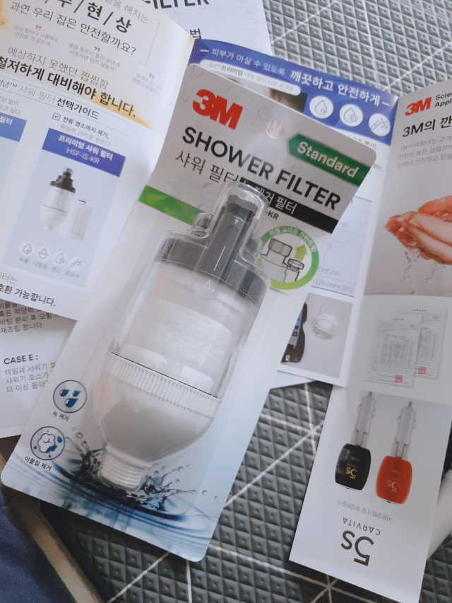 3M™ 스탠다드 샤워필터 리뷰 사진