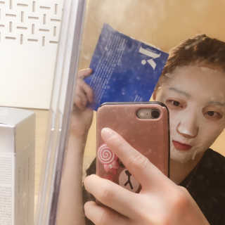키노닉스 Querencia_Flawless 마스크팩 — 4.5점을 준 리뷰어가 2019년 2월 올린 사용 사진