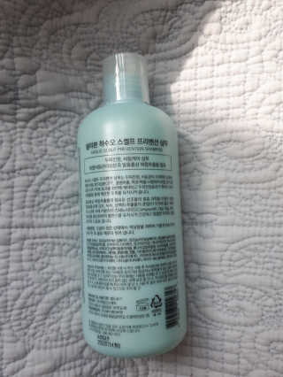 셀리본 하수오 내츄럴 프리벤션 탈모관리 샴푸 300ml — 4점을 준 리뷰어가 2019년 11월 올린 사용 사진