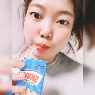 스키피피넛우유 스키피 피넛버터우유 — 5점을 준 리뷰어가 2019년 11월 올린 사용 사진