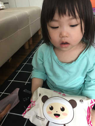 달곰이 물티슈 — 4.5점을 준 리뷰어가 2017년 3월 올린 사용 사진