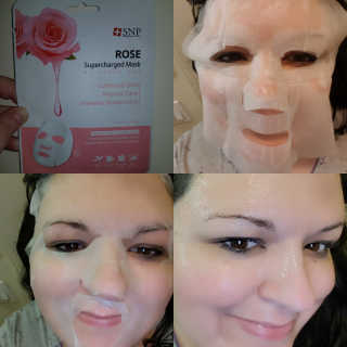 SNP Supercharged Mask_Rose Centifoli Flower — 5점을 준 리뷰어가 2019년 1월 올린 사용 사진
