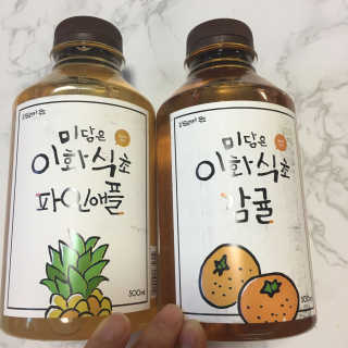 이화식초 미담은 파인애플 — 3.67점을 준 리뷰어가 2017년 6월 올린 사용 사진