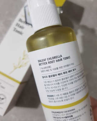 달리프 클로렐라 베러 루트 헤어토닉 100ml — 5점을 준 리뷰어가 2020년 1월 올린 사용 사진