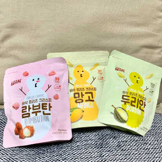 BASSAK 바삭 프리즈 크리스피 3종 — 5점을 준 리뷰어가 2020년 1월 올린 사용 사진