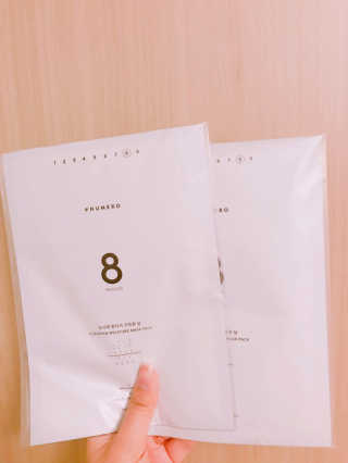 누메로 8 클리어링 모이스처 마스크팩 — 3.5점을 준 리뷰어가 2016년 12월 올린 사용 사진