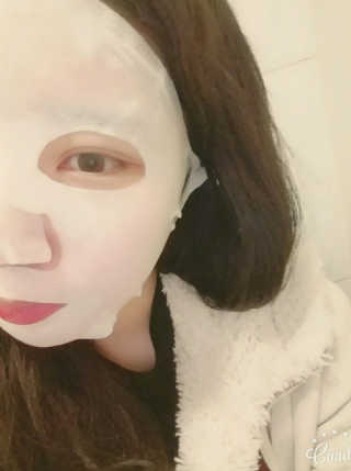 더메이런 듀얼 이펙트 스트레치 리프팅 마스크 — 4점을 준 리뷰어가 2017년 1월 올린 사용 사진