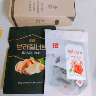 장수농가 브라질너트, 히비스커스 — 5점을 준 리뷰어가 2018년 8월 올린 사용 사진
