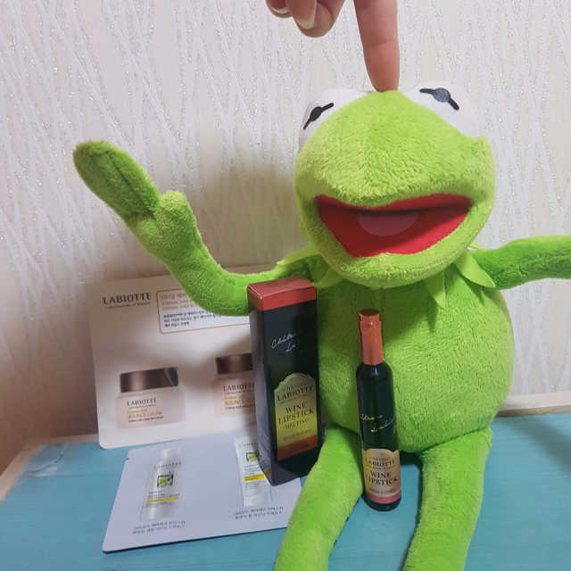 샤또 라비오뜨 와인 립스틱 - 피팅 리뷰 사진