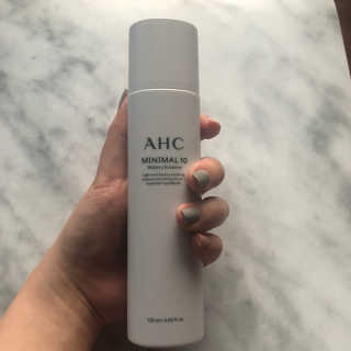 AHC 에이 에이치 씨 미니멀 10 워터리 에센스 — 4.5점을 준 리뷰어가 2018년 12월 올린 사용 사진