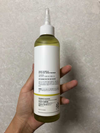 달리프 클로렐라 베러 루트 워터트리트먼트 200ml — 4점을 준 리뷰어가 2019년 4월 올린 사용 사진